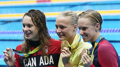Женская сборная по плаванию названа лучшей командой года в Канаде