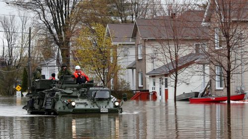 В Канаде из-за сильных наводнений введен режим ЧС