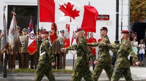 Стал известен состав возглавляемого Канадой батальона НАТО в Латвии