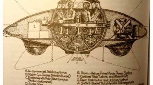 Летающая тарелка Никола Тесла и инопланетные технологии