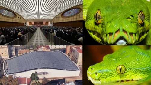 Змееголовый конференц-зал Папы Римского