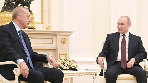 Путин и Эрдоган три часа общались тет-а-тет
