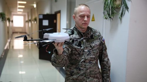 В военном учебно-научном центре ВВС РФ создали медицинский беспилотник